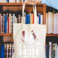 Senior Mom Class Of 2026 Baseball Graduation Heart Canvas Tote Bag