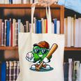 Shamrock Baseball St Patrick's Day Kids Boys Toddlers Premium Tri-Blend Canvas Tote Bag