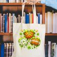 Shamrock Basketball Baseball Drip St Patrick's Day Boys Men Canvas Tote Bag Shamrock Basketball Baseball Drip St Patrick's Day Boys Men Canvas Tote Bag