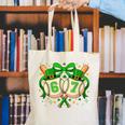 Six Seven 67 Meme Baseball Coquette Bow St Patrick's Day Canvas Tote Bag