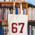 Six Seven Meme Boys Girls Kids 67 Baseball Jersey Canvas Tote Bag
