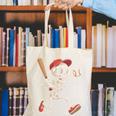 Skeleton Batting Baseball Halloween Boys Men Kids Canvas Tote Bag Skeleton Batting Baseball Halloween Boys Men Kids Canvas Tote Bag