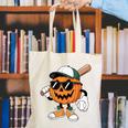 Spooky Jack O Lantern Baseball Halloween Costumes Boys Canvas Tote Bag Spooky Jack O Lantern Baseball Halloween Costumes Boys Canvas Tote Bag