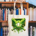 St Patrick's Day Baseball Boys Ice Cream Drip Youth Kids Canvas Tote Bag St Patrick's Day Baseball Boys Ice Cream Drip Youth Kids Canvas Tote Bag