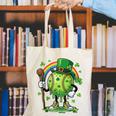 St Patricks Day Baseball Leprechaun Rainbow Green Baseball Canvas Tote Bag St Patricks Day Baseball Leprechaun Rainbow Green Baseball Canvas Tote Bag