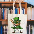 St Patrick’s Day Leprechaun Baseball Irish Graphic Canvas Tote Bag