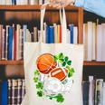 St Patricks Day Shamrock Basketball Baseball Football Soccer Canvas Tote Bag St Patricks Day Shamrock Basketball Baseball Football Soccer Canvas Tote Bag