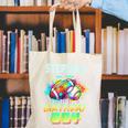 Stepdad Of The Birthday Boy Baseball Football Colorful Canvas Tote Bag Stepdad Of The Birthday Boy Baseball Football Colorful Canvas Tote Bag