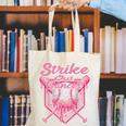 Strike Out Breast Cancer Baseball Drip For Boys Youth Canvas Tote Bag Strike Out Breast Cancer Baseball Drip For Boys Youth Canvas Tote Bag