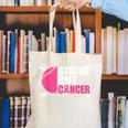 Strike Out Cancer Breast Cancer Awareness Baseball Warrior Canvas Tote Bag Strike Out Cancer Breast Cancer Awareness Baseball Warrior Canvas Tote Bag