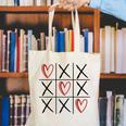 Tic Tac Toe Love Hearts Romantic Valentine Raglan Baseball Tee Canvas Tote Bag Tic Tac Toe Love Hearts Romantic Valentine Raglan Baseball Tee Canvas Tote Bag