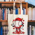 Valentine Baseball Drip Ice Cream Youth Boys Couples Canvas Tote Bag Valentine Baseball Drip Ice Cream Youth Boys Couples Canvas Tote Bag