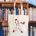 Valentines Day Baseball Batter Silhouette Heart For Men Boys Canvas Tote Bag Valentines Day Baseball Batter Silhouette Heart For Men Boys Canvas Tote Bag