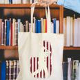 Vintage American Flag Baseball Batter Patriotic Home Run Canvas Tote Bag Vintage American Flag Baseball Batter Patriotic Home Run Canvas Tote Bag