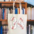 Vintage Distressed Baseball Number 34 Jersey Player Uniform Canvas Tote Bag