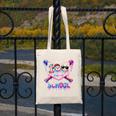 100 Days Of School Baseball Drip Boys For Men Kids Canvas Tote Bag