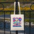 100 Days Of School Baseball Sports Drip Graphic Canvas Tote Bag 100 Days Of School Baseball Sports Drip Graphic Canvas Tote Bag