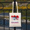100 Days Of School Dripping Baseball 100th Day Teacher Boy Canvas Tote Bag