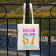 6 7 Mason Baseball Drip Canvas Tote Bag 6 7 Mason Baseball Drip Canvas Tote Bag
