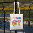 6 7 Mason Baseball Drip Number 67 Player Or 67th Birthday Canvas Tote Bag 6 7 Mason Baseball Drip Number 67 Player Or 67th Birthday Canvas Tote Bag