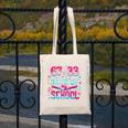 67 33 Days Of School Baseball Drip 100th Day Of School Boys Canvas Tote Bag