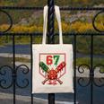 67 Baseball Drip Christmas Meme Six Seven Gen Alpha Slang Canvas Tote Bag