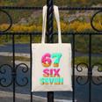 67 Ice Cream Drip Baseball Six Seven 6-7 Meme Teen Boy Canvas Tote Bag 67 Ice Cream Drip Baseball Six Seven 6-7 Meme Teen Boy Canvas Tote Bag