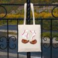 67 Trend Baseball Glove Number Style Canvas Tote Bag