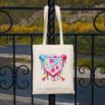 7th Birthday Boys Baseball Ice Cream Drip Boys Baseball Canvas Tote Bag