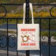 Awesome Since 2015 11 Year Old Boys Bday Baseball Theme Canvas Tote Bag Awesome Since 2015 11 Year Old Boys Bday Baseball Theme Canvas Tote Bag