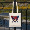 Baseball 10 Year Old Splash Drip 10th Birthday Boy Number 10 Canvas Tote Bag