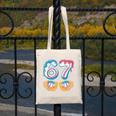 Baseball 67 Ice Cream Drip 67 Meme Player T-Shirt Canvas Tote Bag