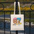 Baseball 67 Ice Cream Drip Skeleton Six Seven Boys Meme Canvas Tote Bag