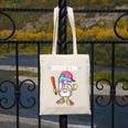 Baseball 6th Birthday Boy Ice Cream Drip Bruh I'm 6 Year Old Canvas Tote Bag