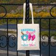 Baseball Or Bows Daddy Loves You Gender Reveal Family Canvas Tote Bag Baseball Or Bows Daddy Loves You Gender Reveal Family Canvas Tote Bag