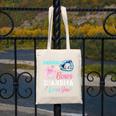 Baseball Or Bows Your Grandma Loves You Gender Reveal Canvas Tote Bag Baseball Or Bows Your Grandma Loves You Gender Reveal Canvas Tote Bag