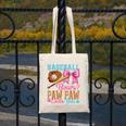 Baseball Or Bows Paw Paw Loves You Gender Reveal Baby Party Canvas Tote Bag Baseball Or Bows Paw Paw Loves You Gender Reveal Baby Party Canvas Tote Bag
