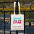 Baseball Or Bows Uncle Loves You Gender Reveal Canvas Tote Bag