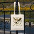 Baseball Drip Ice Cream Camo Home Plate Bats Sports Game Day Canvas Tote Bag