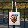 Baseball Drip Ice Cream Number 67 Player Or 67th Birthday Canvas Tote Bag Baseball Drip Ice Cream Number 67 Player Or 67th Birthday Canvas Tote Bag