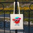 Baseball Drip Ice Cream Valentines Day Baseball Sport Boys Canvas Tote Bag