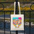 Baseball Drip Number 67 Ice Cream Home Plate Drip Canvas Tote Bag