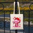 Baseball Drip Valentine Sports Vday Ice Cream Drip Heart Canvas Tote Bag
