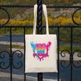Baseball Ice Cream Drip 100 Days Of School Boys Girls 100th Canvas Tote Bag Baseball Ice Cream Drip 100 Days Of School Boys Girls 100th Canvas Tote Bag