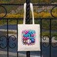 Baseball Ice Cream Drip 100 Days Of School Student Teacher Canvas Tote Bag