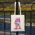 Baseball Ice Cream Drip Boys Glove Sprinkles Baseball Lover Canvas Tote Bag