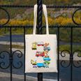 Baseball Ice Cream Drip Vehicles Youth Baseball Drip Premium Tri-Blend Canvas Tote Bag