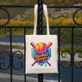Baseball Lifestyle Drip Icecream Canvas Tote Bag