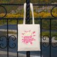 Baseball Phrase With Stars Canvas Tote Bag