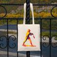 Baseball Player Canvas Tote Bag Baseball Player Canvas Tote Bag